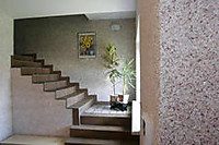 выравнивания стен гипсокартоном ,отделка жидкими обоями